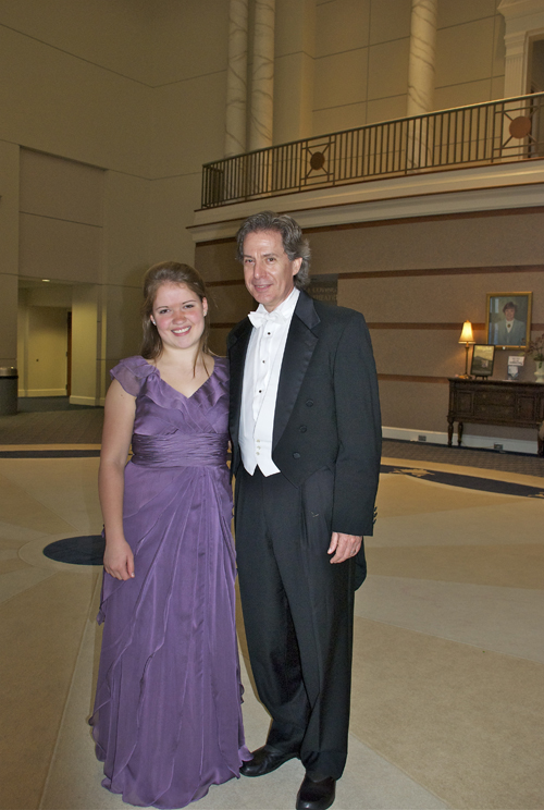 Joanna Reeder and Maestro Rosenberg