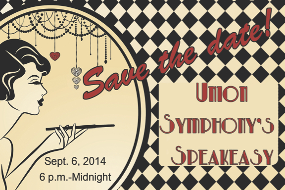 Save the Date for Speakeasy Jazz Celebration! Saturday, September 6, 2014