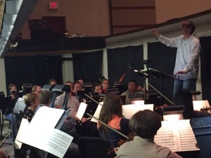 Pinadore Orchestra Rehearsal